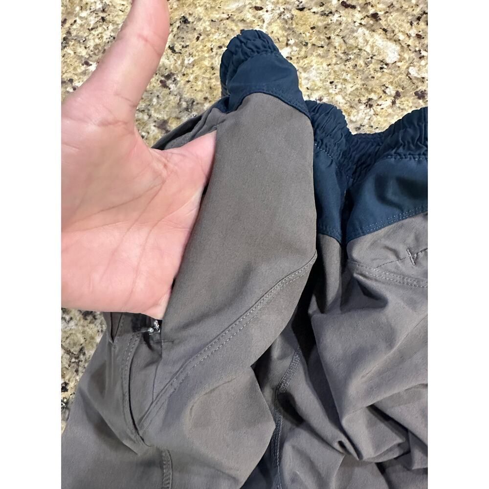 Birddogs Boomstick Men’s Size Small Gray Navy Lined Long Classic Athletic Shorts - Picture 13 of 16